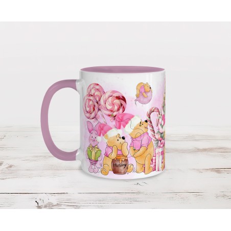 Mug personnalisé, tasse personnalisable: Winnie l'ourson Noël