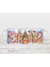 Mug personnalisé, tasse personnalisable: Winnie l'ourson Noël