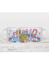 Mug personnalisé, tasse personnalisable: Stitch Noël