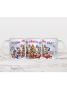 Mug personnalisé, tasse personnalisable: Daisy & Minnie Noël
