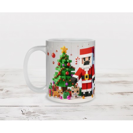 Mug personnalisé, tasse personnalisable: Minecraft Noël