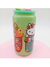 Canette en verre : Hello Kitty