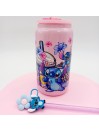 Canette en verre Rose Candy : Set Stitch Hawaii et Toppers