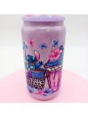 Canette en verre Lilac Irisé : Set Stitch et Toppers