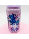 Canette en verre Lilac Irisé : Set Stitch et Toppers