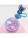 Canette en verre Lilac Irisé : Set Stitch et Toppers