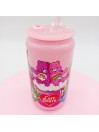Canette en verre Rose Candy : Set Care Bears et Topper