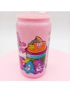 Canette en verre Rose Candy : Set Care Bears et Topper