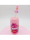 Canette en verre Rose Candy : Set Care Bears et Topper