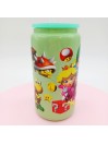 Canette en verre Vert : Mario