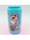 Canette en verre turquoise : Pan Pan