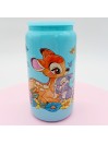 Canette en verre turquoise : Pan Pan