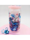 Canette en verre transparent: Stitch et Angel