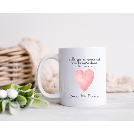 Mug-Tasse Personnalisable : Bonne fête maman