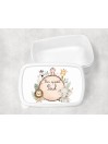 Boîte à goûter enfant personnalisable, boîte personnalisé, enfant maternelle Safari Paul