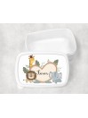 Boîte à goûter enfant personnalisable, boîte personnalisé, enfant maternelle Safari Kevin