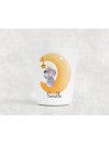 Gobelet enfant personnalisable, verre enfant, gobelet personnalisé Lune Camille