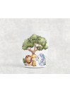 Gobelet enfant personnalisable, verre enfant, gobelet personnalisé Safari Camille