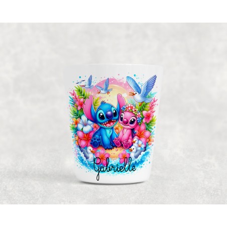Gobelet enfant personnalisable, verre enfant, gobelet personnalisé Stith & Angel