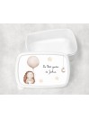 Boîte à goûter enfant personnalisable, boîte personnalisé, enfant maternelle Hèrison