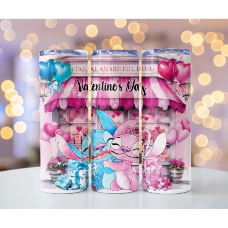 Thermos Isotherme: Stitch & Angel St Valentin