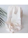 Sac à dos maternelle, enfant prénom, velours côtelé, mini sac à dos personnalisable.