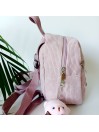 Sac à dos maternelle, enfant prénom, velours côtelé, mini sac à dos personnalisable.