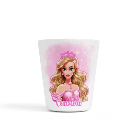Gobelet enfant personnalisable, verre enfant, gobelet personnalisé Barbie