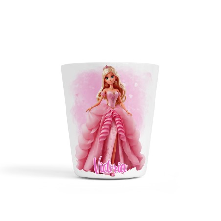 Gobelet enfant personnalisable, verre enfant, gobelet personnalisé Barbie Girl