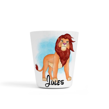 Gobelet enfant personnalisable, verre enfant, gobelet personnalisé Roi Lion