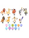Gobelet enfant personnalisable, verre enfant, gobelet personnalisé Roi Lion