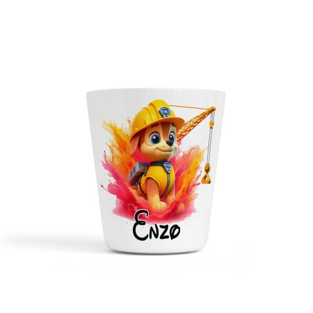 Gobelet enfant personnalisable, verre enfant, gobelet personnalisé Pat Patrouille