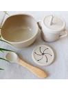 Set repas bol ventouse + tasse pour enfant personnalisé