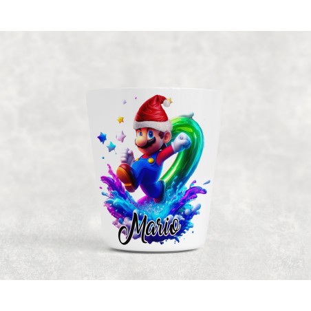 Gobelet enfant personnalisable, verre enfant, gobelet personnalisé Mario